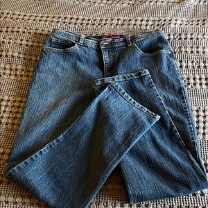 Gloria Vanderbilt Straight Leg Blue Jeans